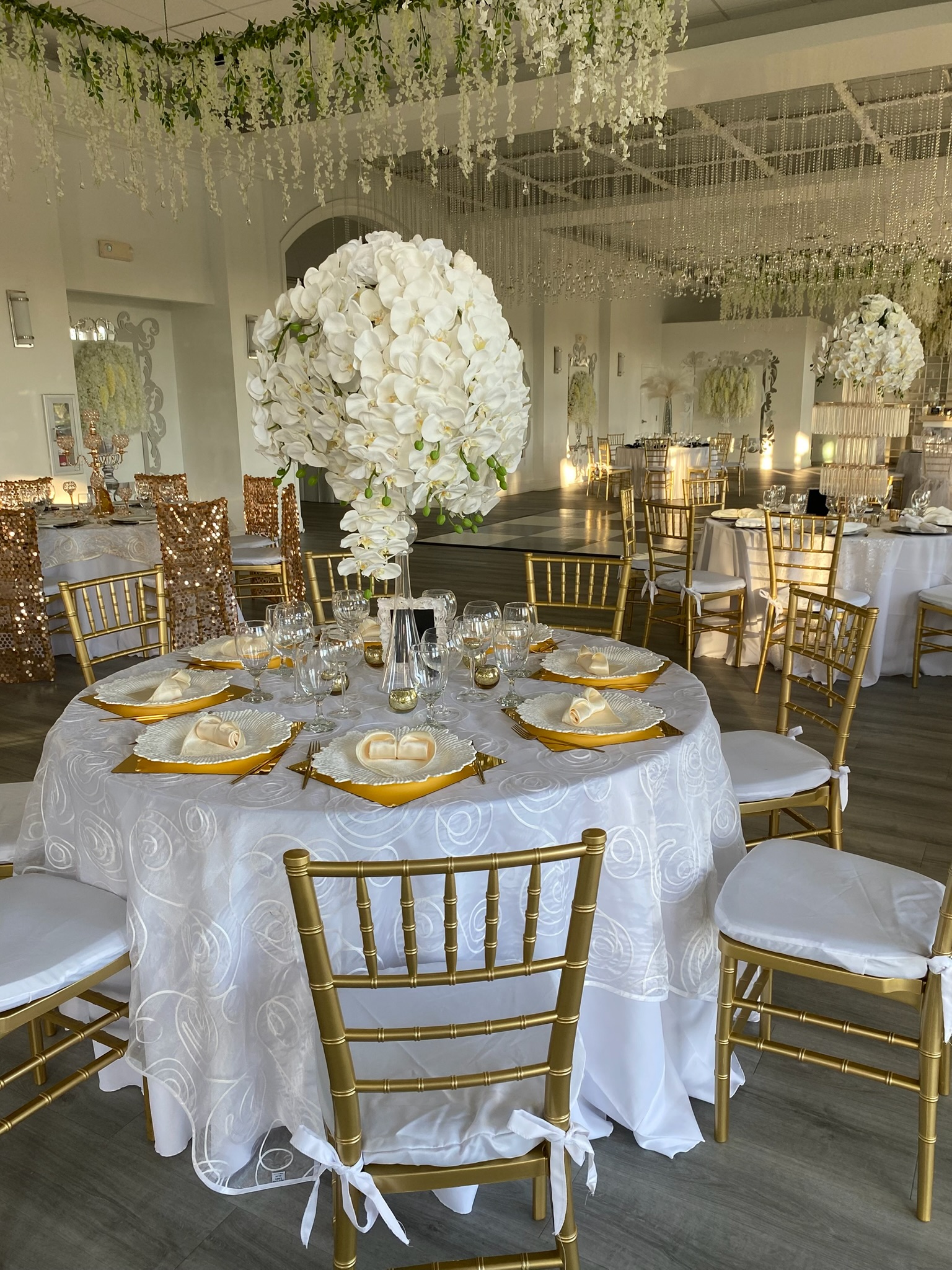 Preston Bailey Designed Ballroom Royal Palm Beach FL